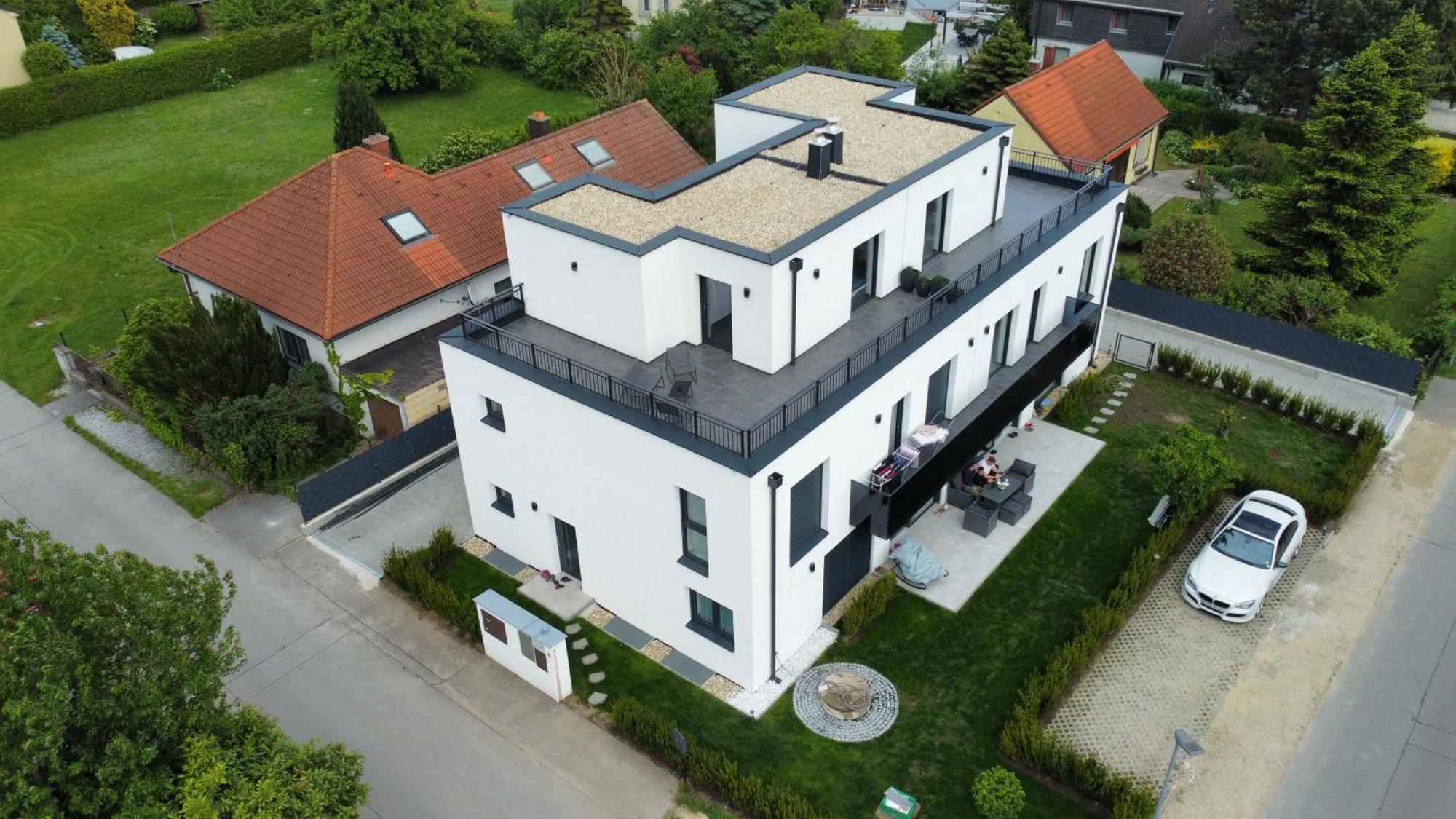 Weisses Haus Apartment Gerasdorf bei Wien Bagian luar foto