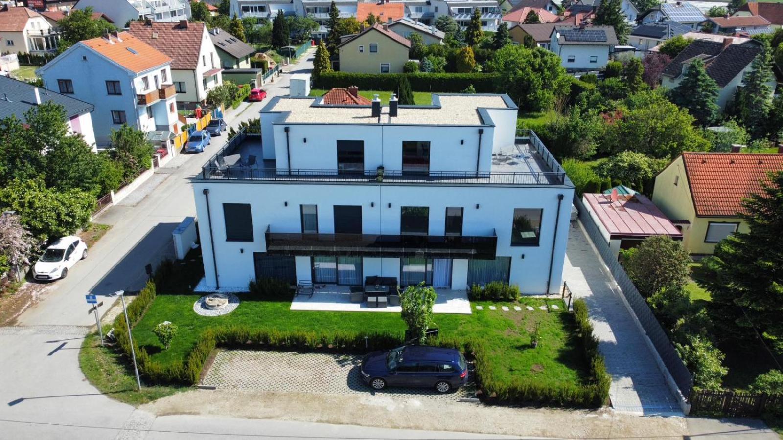 Weisses Haus Apartment Gerasdorf bei Wien Bagian luar foto